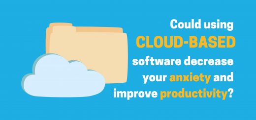 Could using cloud-based software decrease your anxiety and improve productivity?